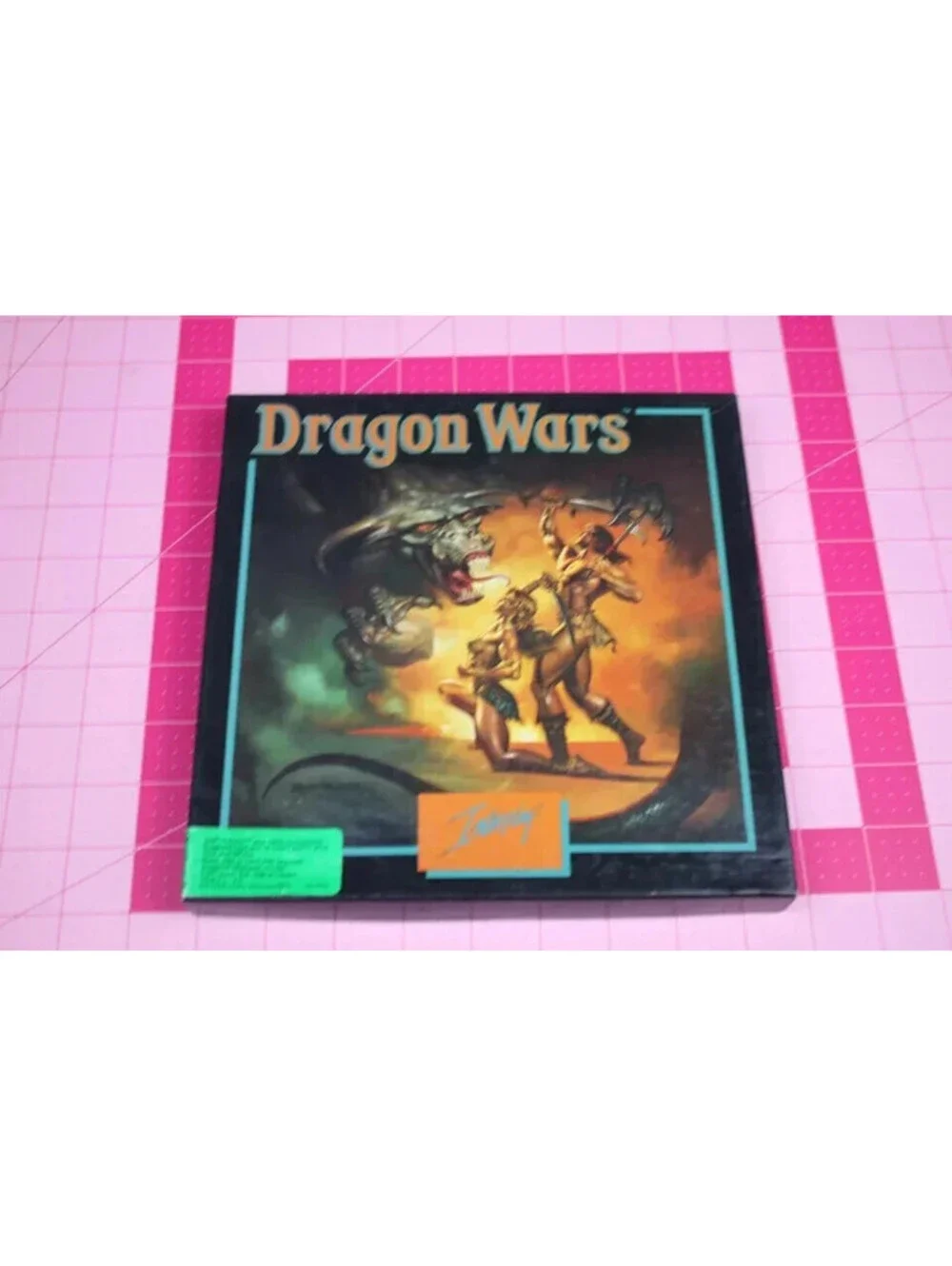 VINTAGE 1989 DRAGON WARS IBM PC GAME INTERPLAY IBM/TANDY 5.25